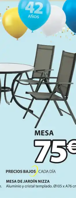 JYSK Mesa De Jardin Nizza oferta