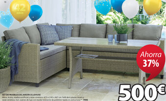 JYSK Set De Muebles De Jardín Ullehuse oferta