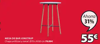 JYSK Mesa De Bar Jonstrup oferta