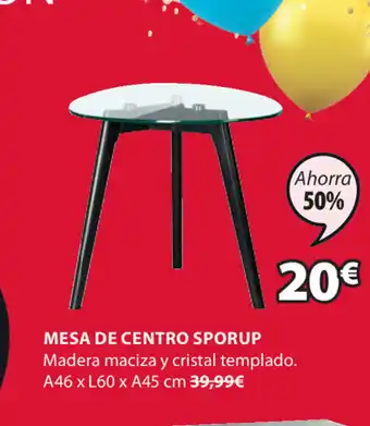 JYSK Mesa De Centro Sporup A46xL60xA45 cm oferta