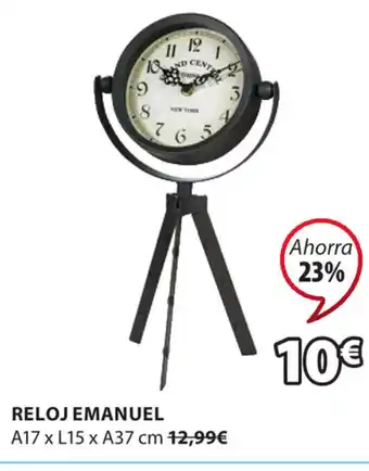 JYSK Reloj Emanuel A17 x L15 x A37 cm oferta