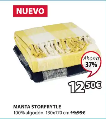 JYSK Manta Storfrytle 130x170cm oferta