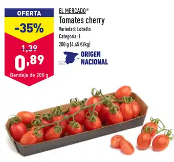 ALDI El M ercado Tomates cherry 200g oferta