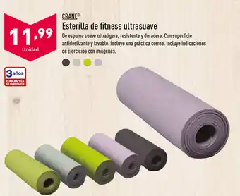 ALDI Crane Esterilla de fitness ultrasuave oferta