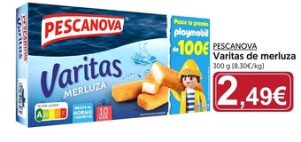 Hiper Usera PESCANOVA Varitas de Merluza oferta