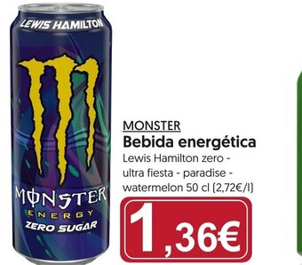 Hiper Usera MONSTER Bebida energética oferta