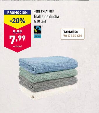 ALDI Toalla de ducha oferta