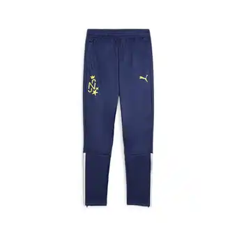Decathlon Pantalones de fútbol niños neymar jr puma persian blue racing oferta
