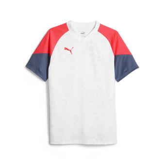 Decathlon Camiseta de fútbol individualcup hombre puma white fire orchid red oferta