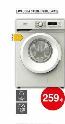 Milar Lavadora Sauber Serie 3-6129 oferta