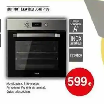 Milar Horno Teka Hcb 6646 Pss oferta