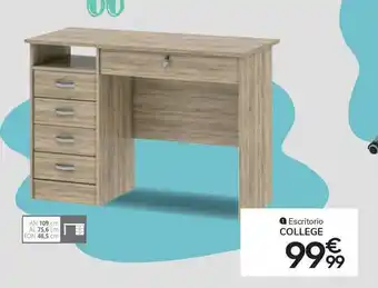 Conforama College Escritorio oferta