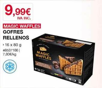 Costco Magic Waffles Gofres Rellenos oferta
