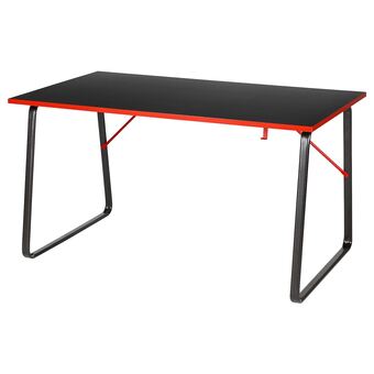 IKEA Huvudspelare escritorio gaming, negro, 140x80 cm oferta