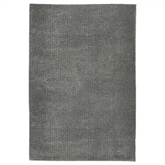 IKEA Langsted alfombra, pelo corto, gris claro, 133x195 cm oferta