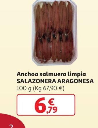 Alcampo Anchoa salmuera limpia SALAZONERA ARAGONESA oferta