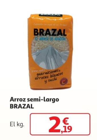 Alcampo Arroz semi-largo BRAZAL oferta