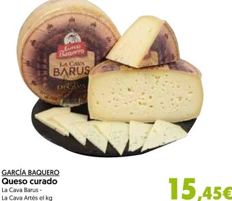 Hiper Usera GARCÍA BAQUERO Queso curado oferta