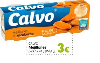 Hiper Usera CALVO Mejillones oferta
