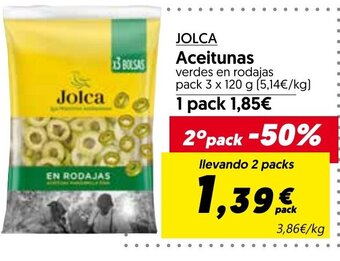 Hiper Usera JOLCA Aceitunas oferta