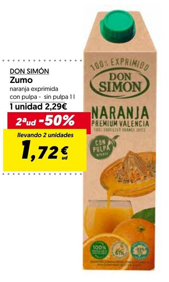 Hiper Usera DON SIMÓN Zumo oferta