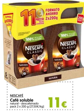 Hiper Usera NESCAFÉ Café soluble oferta