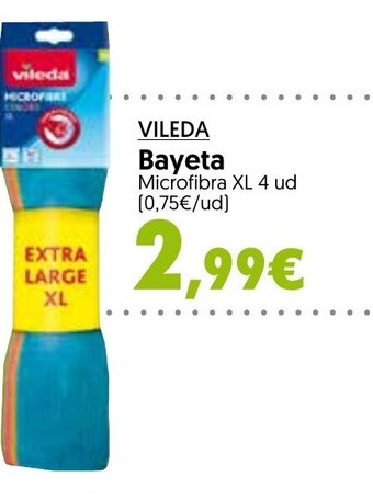 Hiper Usera VILEDA Bayeta oferta