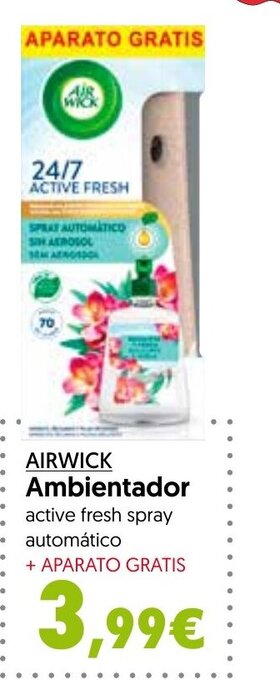 Hiper Usera AIRWICK Ambientador oferta