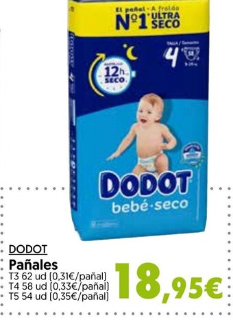 Hiper Usera DODOT Pañales oferta
