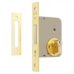 Brico Depôt Cerradura embutir tesa 2031/50/hl ent-50mm, c/recto, dorada oferta