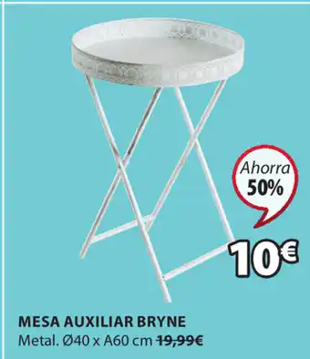 JYSK Mesa Auxiliar Bryne A60cm oferta