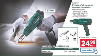 Lidl Pistola d'aire calent Pistola de aire caliente oferta