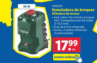 Lidl Esmoladora de broques Afiladora de brocas oferta
