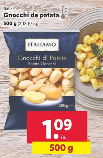 Lidl Gnocchi de patata 500 g oferta