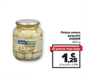 Carrefour Patata entera pequeña DIAMIR oferta