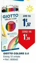 Bureau Vallée Lápices de colores giotto oferta