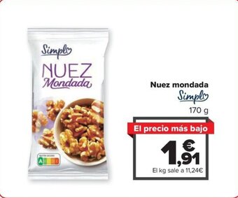 Carrefour Nuez mondada oferta