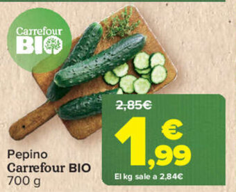 Carrefour Pepino Carrefour BIO 700 g oferta