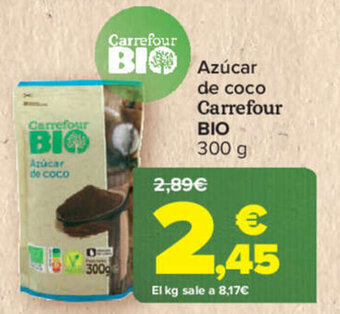 Carrefour Azúcar de coco Carrefour BIO Azúcar oferta