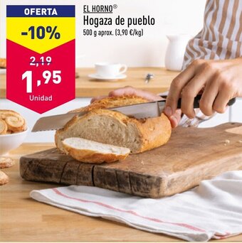 ALDI Hogaza de pueblo 500 g oferta