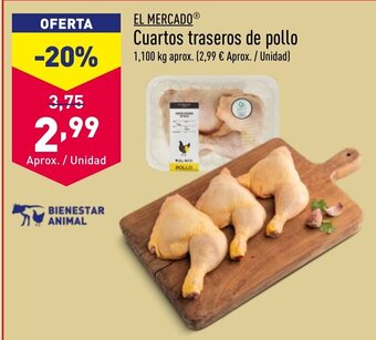 ALDI Cuartos traseros de pollo oferta