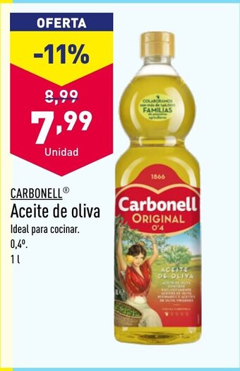 ALDI Aceite de oliva Carbonell oferta
