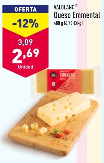 ALDI Queso Emmental 400 g oferta