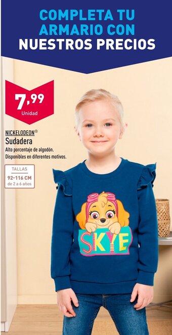 ALDI NICKELODEONⓇ Sudadera oferta