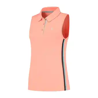 Decathlon Polo sin mangas hypercourt tenis y pádel mujer k-swiss azul oferta