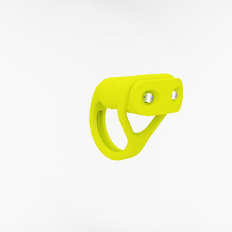 Luz de bicicleta led sl 100 delantero amarillo con pilas
