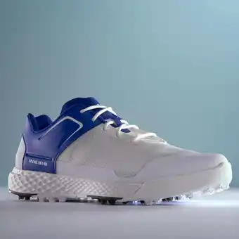 Decathlon Zapatos golf hombre grip dry rojo oferta