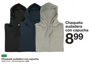 Zeeman Eco Chaqueta sudadera con capucha oferta