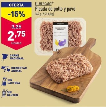 ALDI Picada de pollo y pavo oferta