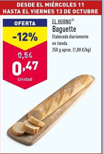 ALDI Baguette oferta